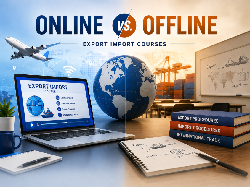 Online vs. Offline Export-Import Courses?